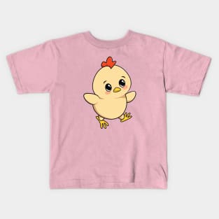 White Chicken Kids T-Shirt